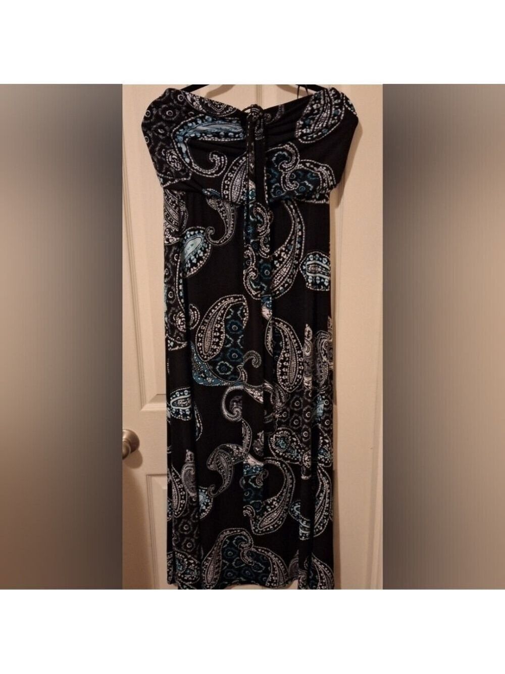 White House Black Market Paisley Sun Dress Small